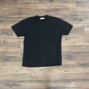 Black Men's stone island set (size L)